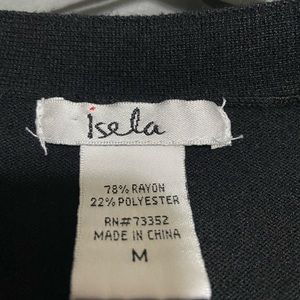 Black medium cardigan